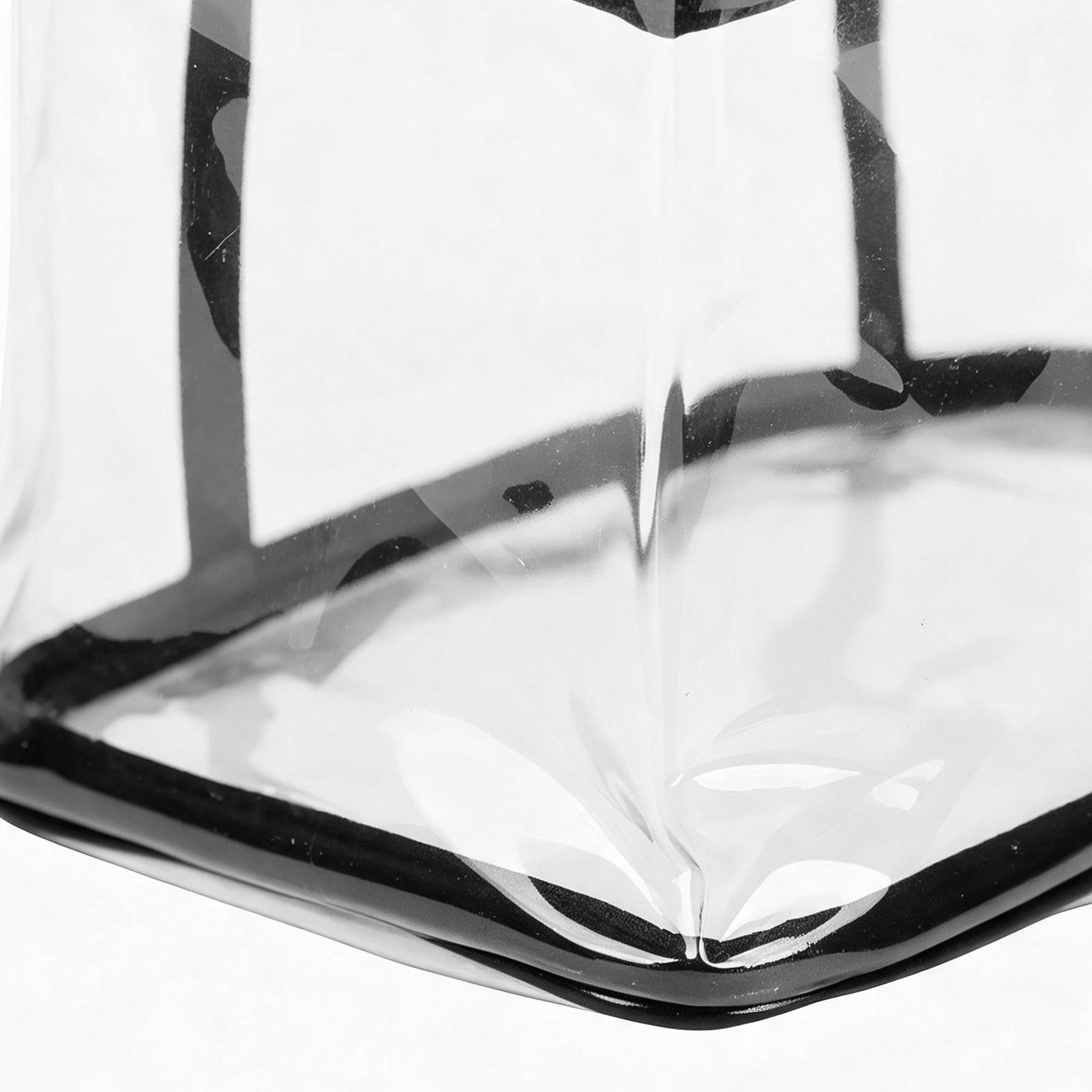 Reusable Bag - 透明なおもちゃ収納袋 6 個透明ブロックホルダー ラベルとポケット付き 防水おもちゃ収納袋 保育園用