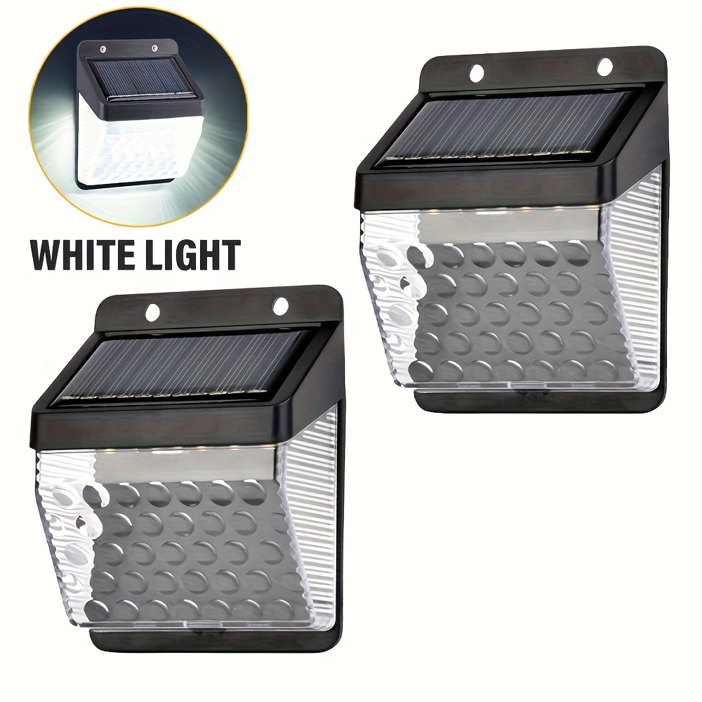 Solar Garden Light - LED ソーラーライト PIR モーションセンサーウォールライト屋外ソーラーランプ防水太陽光発電太陽光街路灯庭の装飾