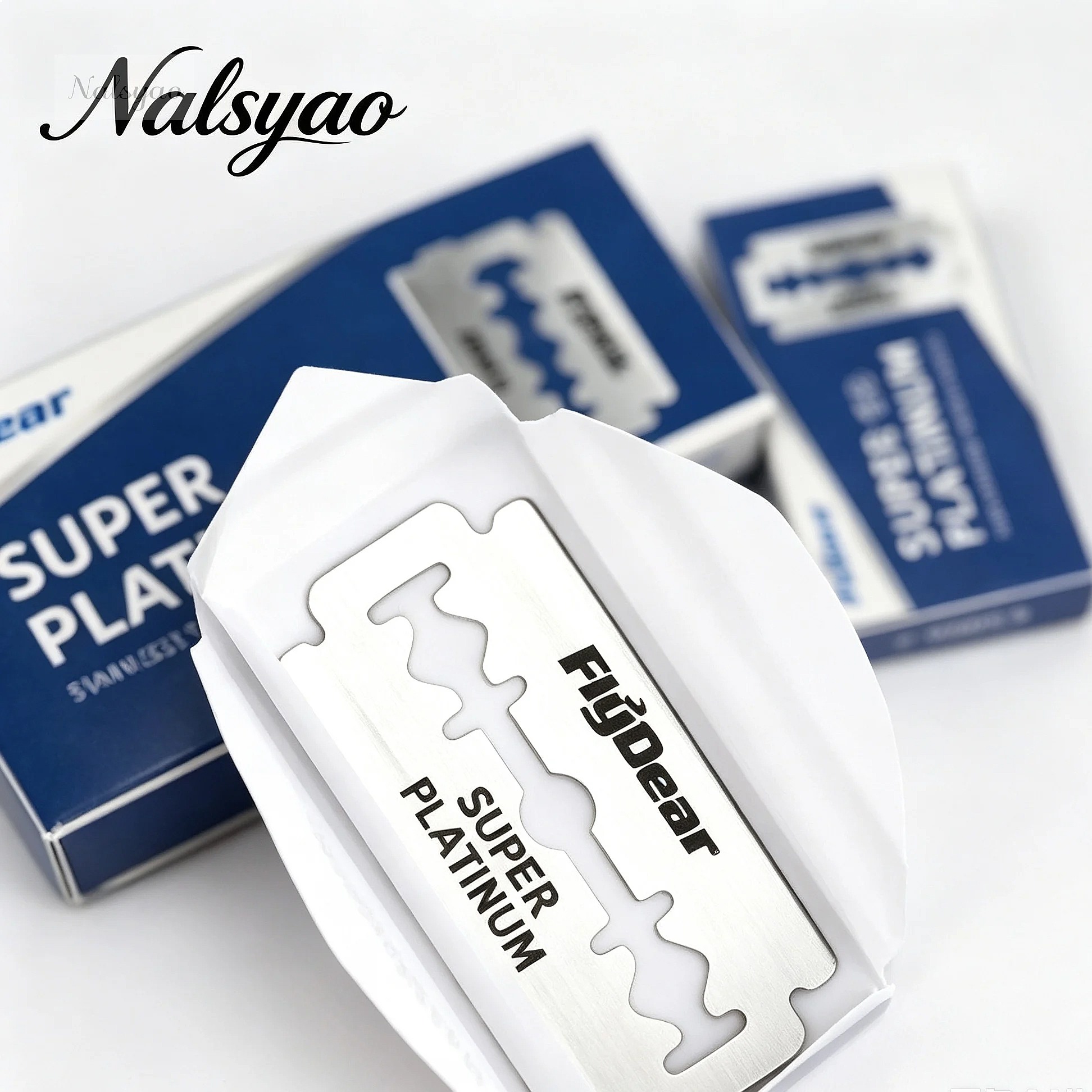 Safety Razor Handle - 卸売 30/50/100個入り 男性用両刃シェービングブレード、手動式安全シェービングブレード