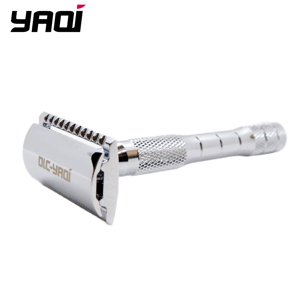 ヤチ オリオン クロームカラー ウェットシェービング ダブル - Safety Razor Handle のレビューと価格