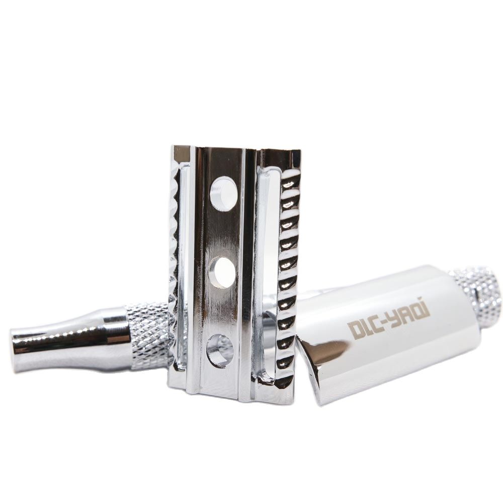 ヤチ オリオン クロームカラー ウェットシェービング ダブル - Safety Razor Handle のレビューと価格