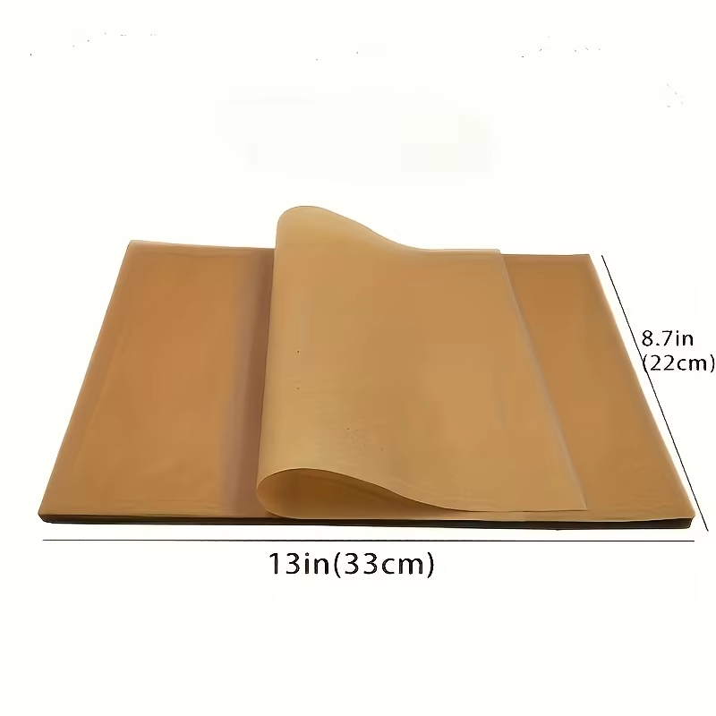 50/200 個ブラウン未漂白パーチメント紙ノンスティックワ - Beeswax Wrap のレビューと価格