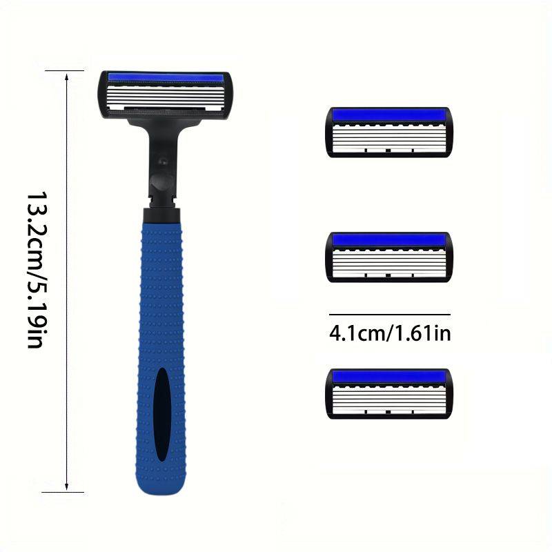 男性用安全シェーバーブレード、ステンレス鋼製手動シェーバー、 - Safety Razor Handle のレビューと価格