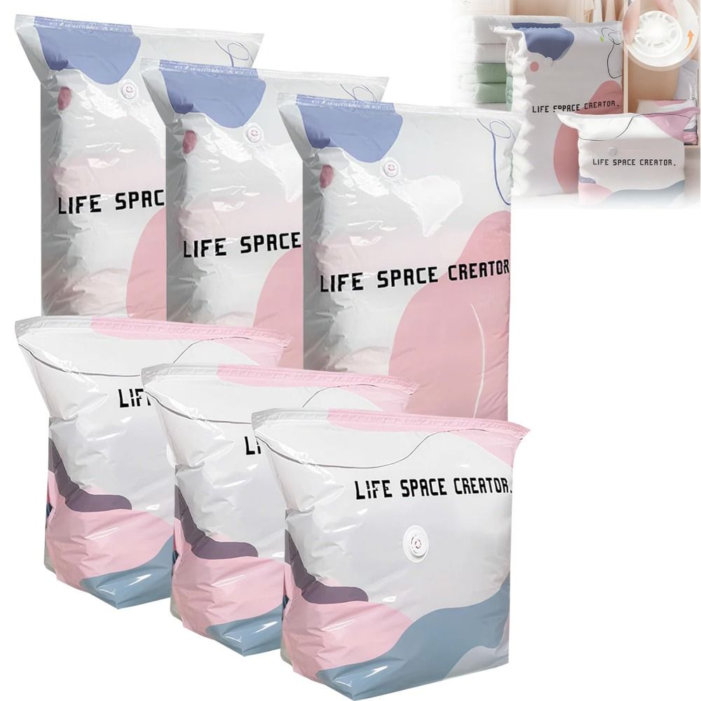プレス＆シール真空収納バッグ 省スペースキューブ圧縮収納圧縮 - Reusable Bag のレビューと価格