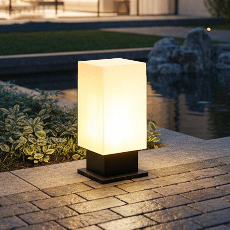 発光フロアランプ中庭ソーラーLED屋外照明非ソーラーランプ屋 - Solar Garden Light のレビューと価格