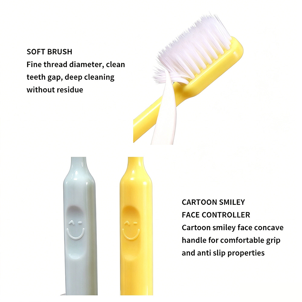 大容量バケツ入り歯ブラシ 10/20本入り、優しい柔らかい毛 - Bamboo Toothbrush のレビューと価格