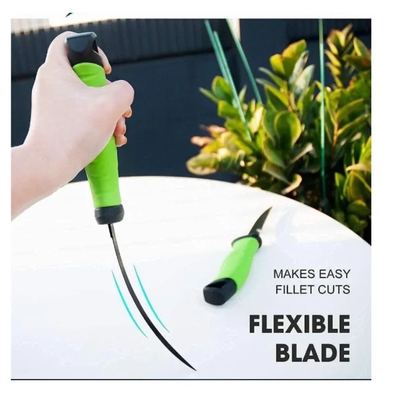 精肉店用ステンレス鋼ナイフ、魚用フィレ・骨抜きナイフ、多目的 - Safety Razor Handle のレビューと価格