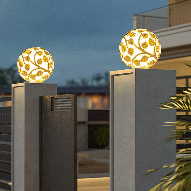 屋外用柱状ライト ソーラーLED柱状ライト 非ソーラーライト - Solar Garden Light のレビューと価格