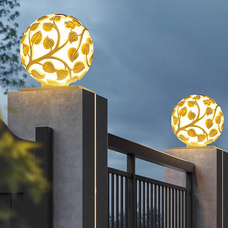 屋外用柱状ライト ソーラーLED柱状ライト 非ソーラーライト - Solar Garden Light のレビューと価格