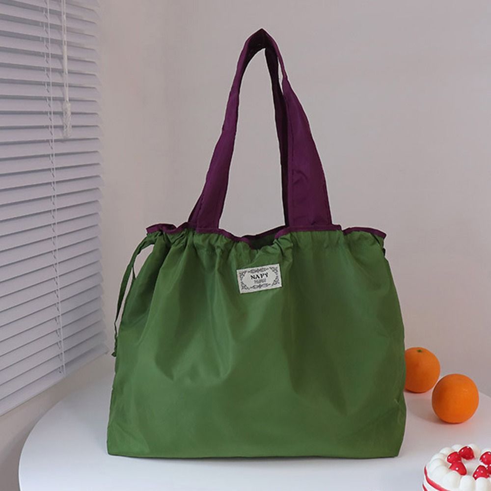ファッション巾着スーパーマーケットショッピングバッグ折りたた - Reusable Bag のレビューと価格