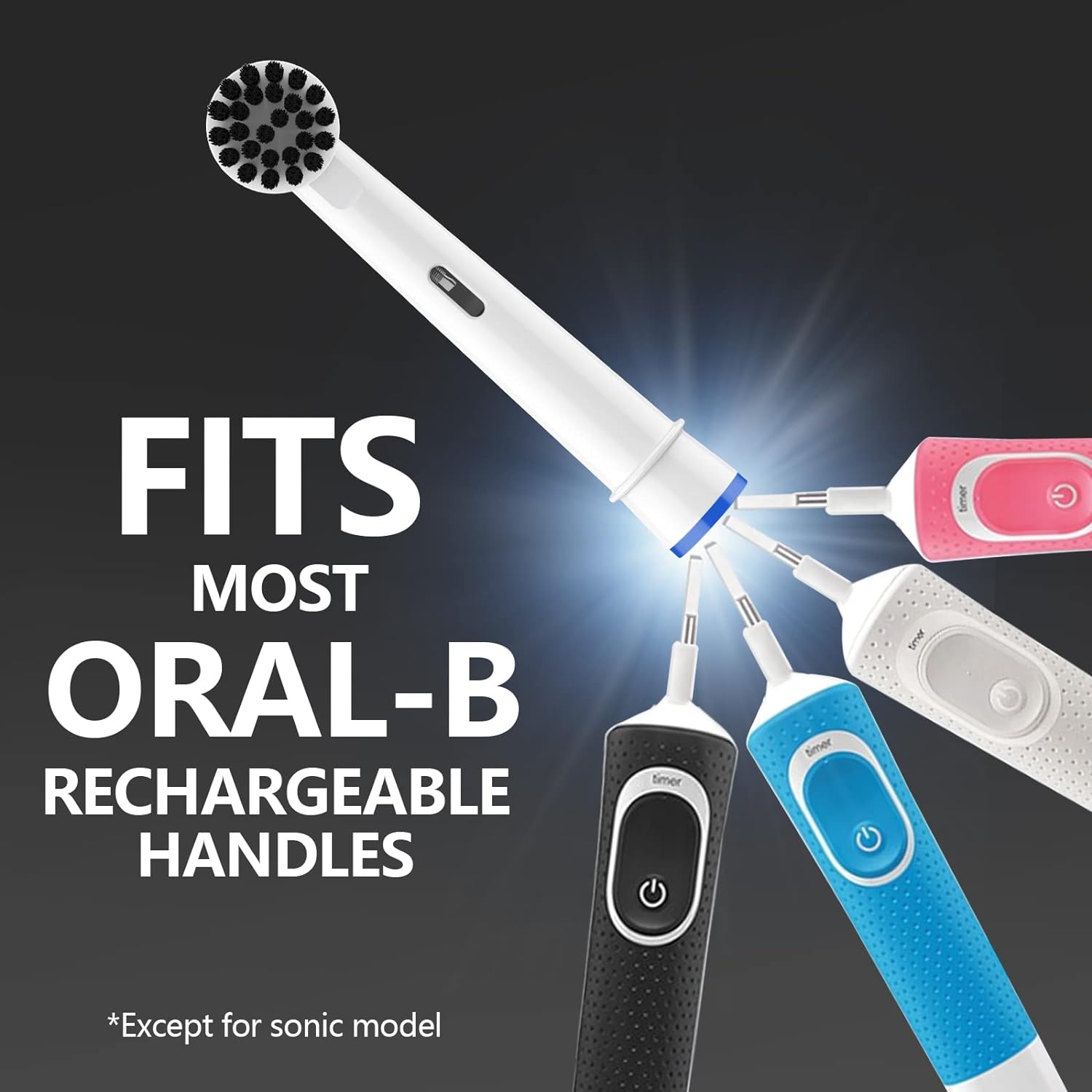 オーラル B ブラウン電動歯ブラシ用交換用歯ブラシヘッド、オ - Bamboo Toothbrush のレビューと価格