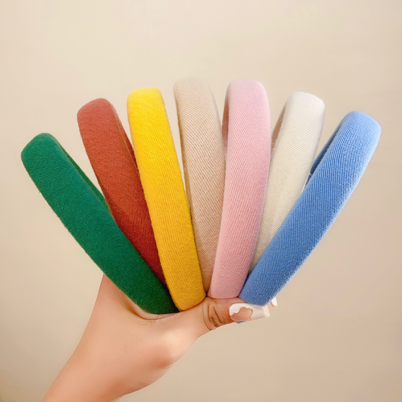 カラフルなスポンジリネンヘッドドレスシンプルベーシック洗顔ヘ - Eco Sponge のレビューと価格