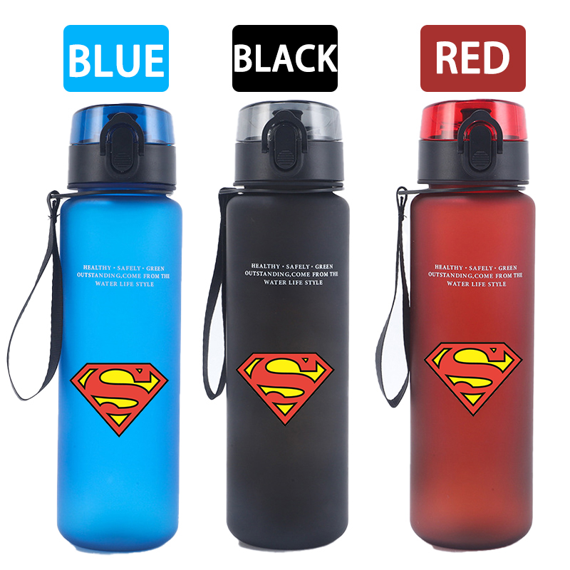 650 ミリリットルスーパーマンスポーツウォーターボトル女性 - Reusable Bottle のレビューと価格