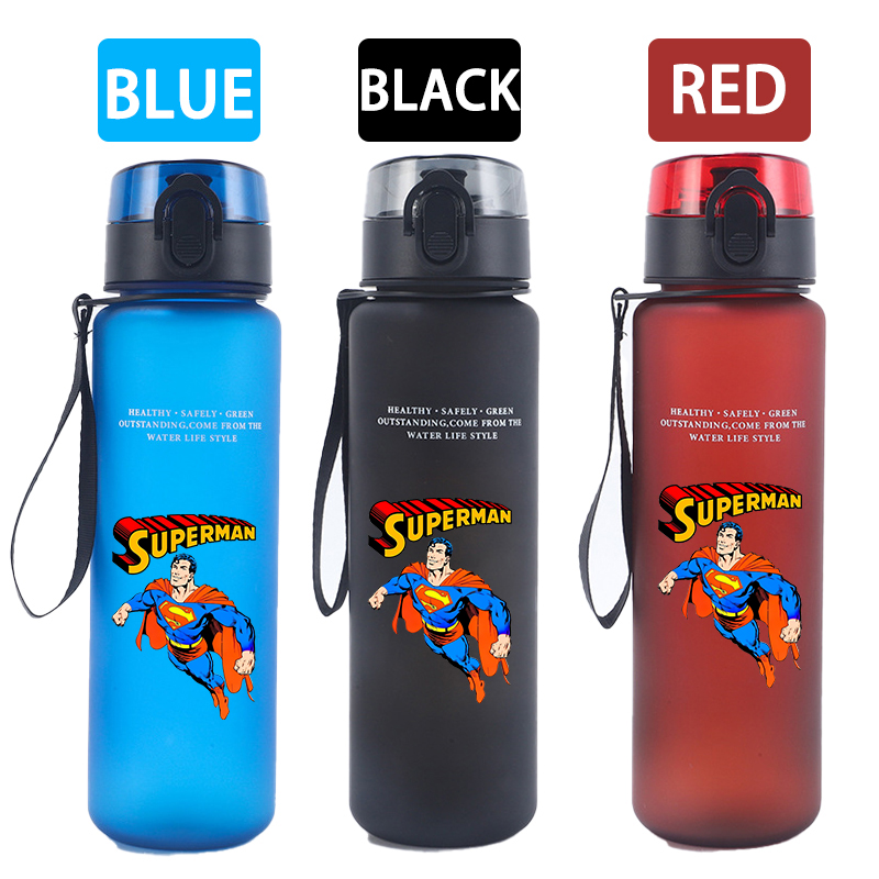 650 ミリリットルスーパーマンスポーツウォーターボトル女性 - Reusable Bottle のレビューと価格