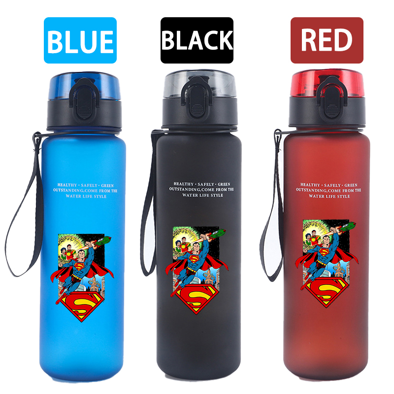 650 ミリリットルスーパーマンスポーツウォーターボトル女性 - Reusable Bottle のレビューと価格