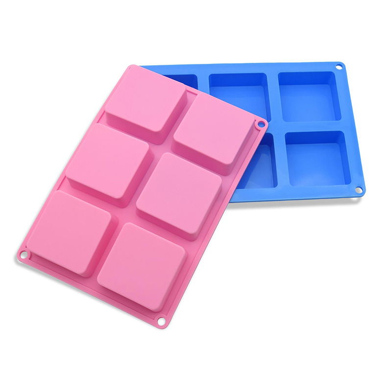 正方形のシリコン石鹸型,チョコレート,カップケーキ,コーンブ - Eco Soap のレビューと価格