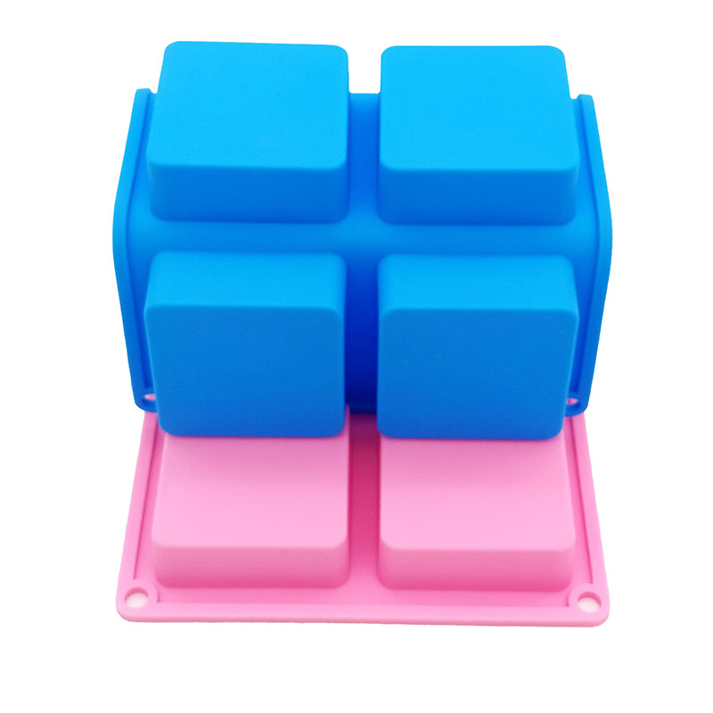 正方形のシリコン石鹸型,チョコレート,カップケーキ,コーンブ - Eco Soap のレビューと価格