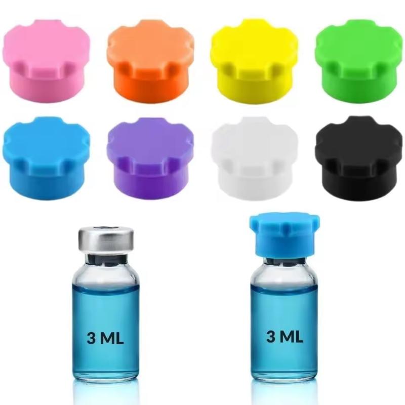 再利用可能な滑り止めガラスバイアル用シリコンキャップ、漏れ防 - Reusable Bottle のレビューと価格