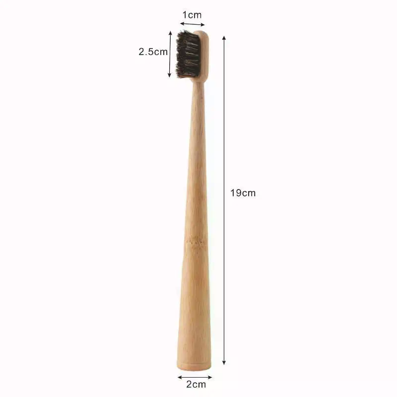 /ACR/1個/4個 馬毛竹製歯ブラシ 高級感のある柔らかさ - Bamboo Toothbrush のレビューと価格
