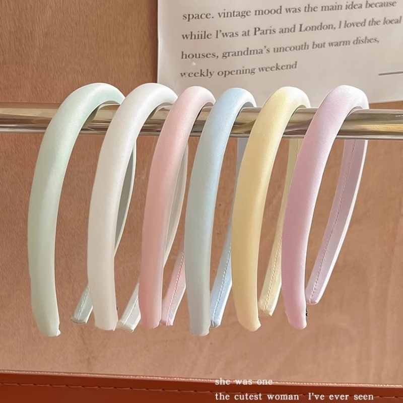 マカロンカラースポンジヘッドバンド,女性用,シンプルなヘアフ - Eco Sponge のレビューと価格