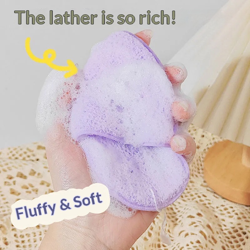 グローブタイプのフェイシャルスポンジパフソフトウォータードロ - Eco Sponge のレビューと価格