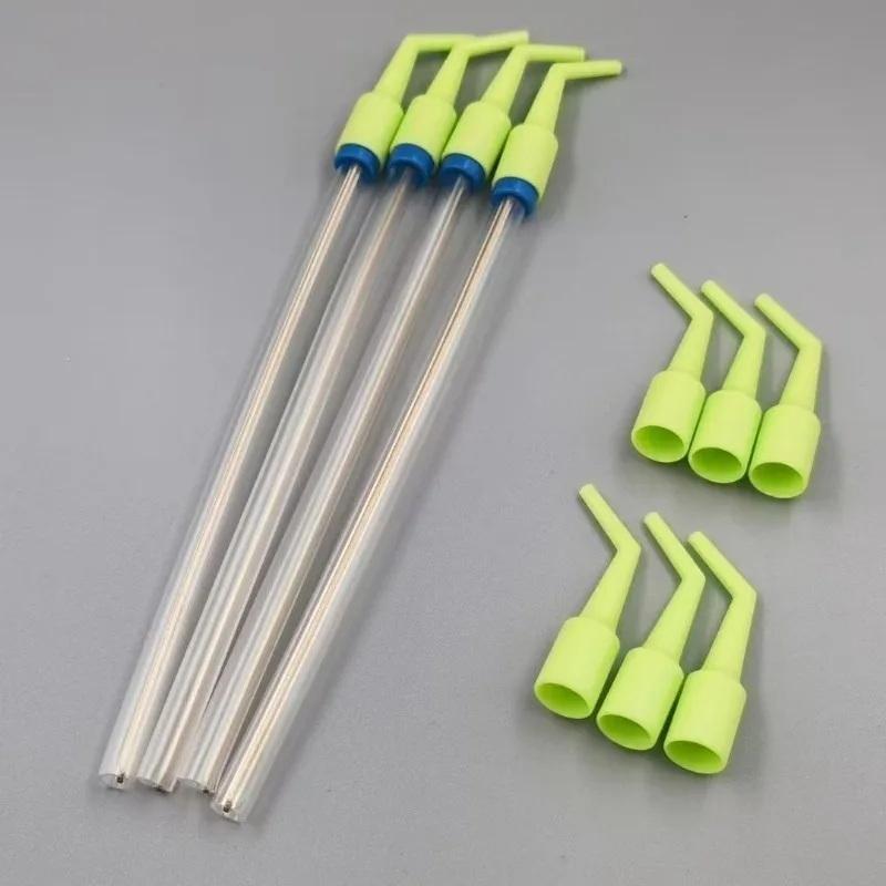 10 個歯科使い捨て吸引チップ変換ヘッド曲げパイプ高温耐性消 - Reusable Straw のレビューと価格