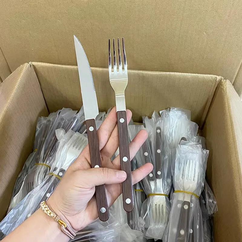 24 個フランススタイルファッションカトラリーセット 18/ - Bamboo Cutlery のレビューと価格