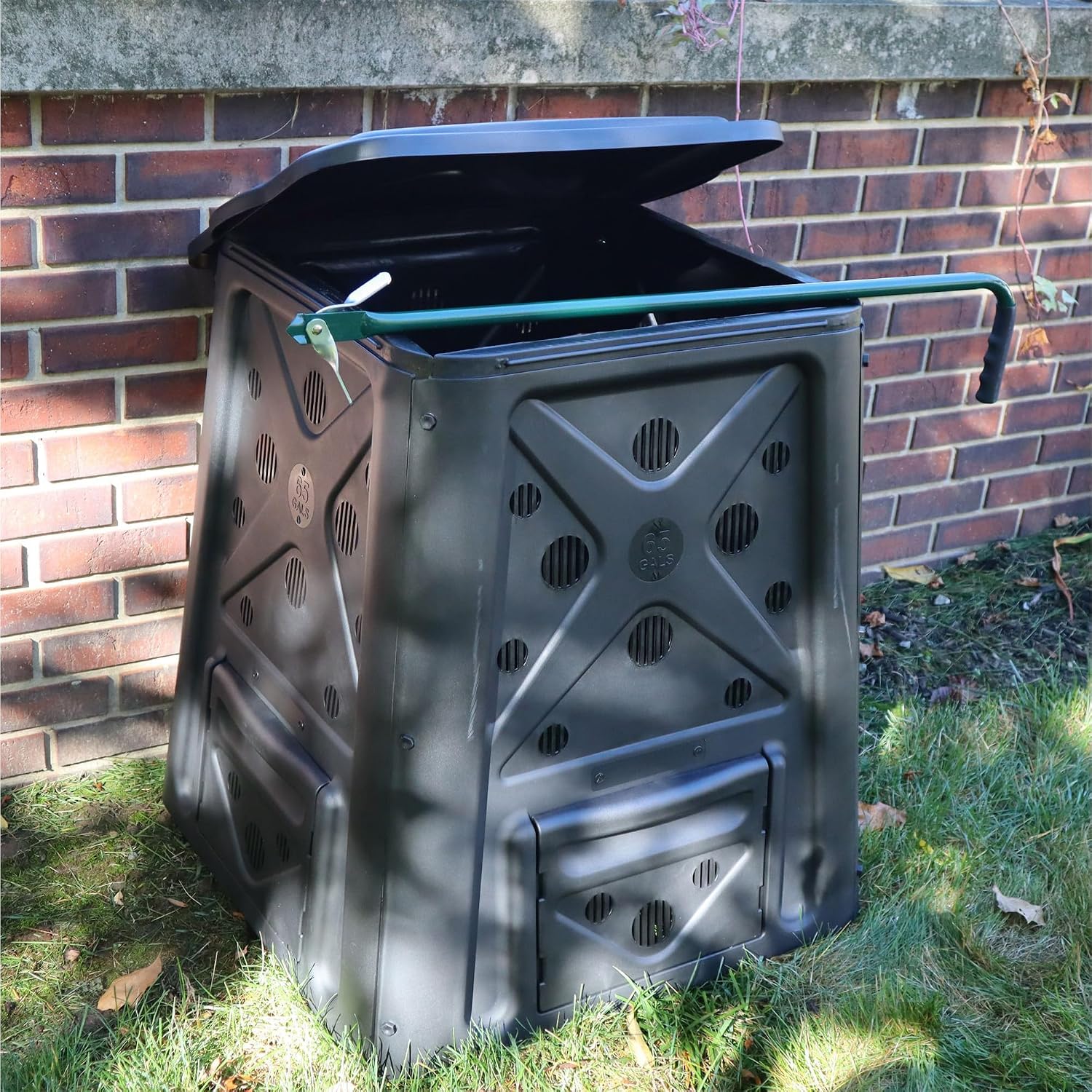 レドモン アウトドアコンポストビン リフトオフ蓋付き、65ガ - Compost Bin のレビューと価格