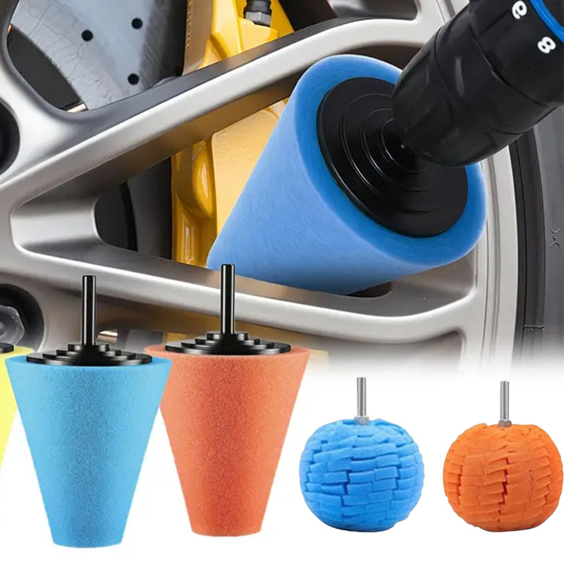 車のドリル研磨スポンジパッドキット ハブ研磨パッド 金属コー - Eco Sponge のレビューと価格