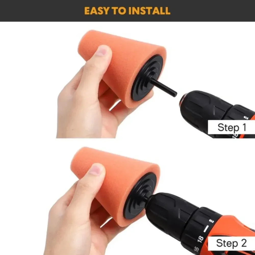 車のドリル研磨スポンジパッドキット ハブ研磨パッド 金属コー - Eco Sponge のレビューと価格