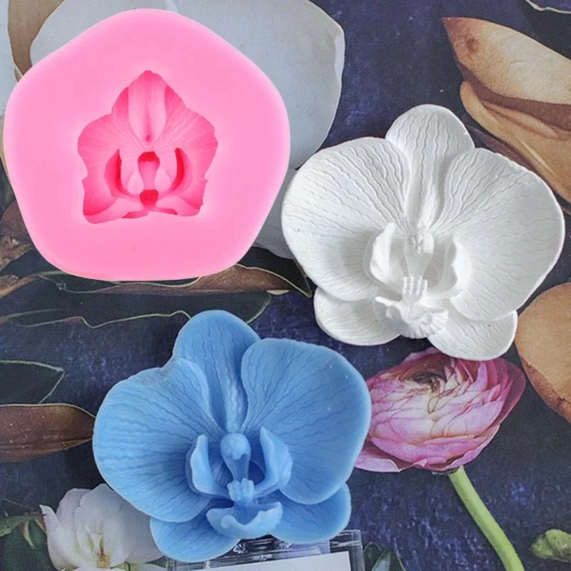 3Dフラワーアロマセラピー型蝶蘭シリコンキャンドル型石膏石鹸 - Eco Soap のレビューと価格
