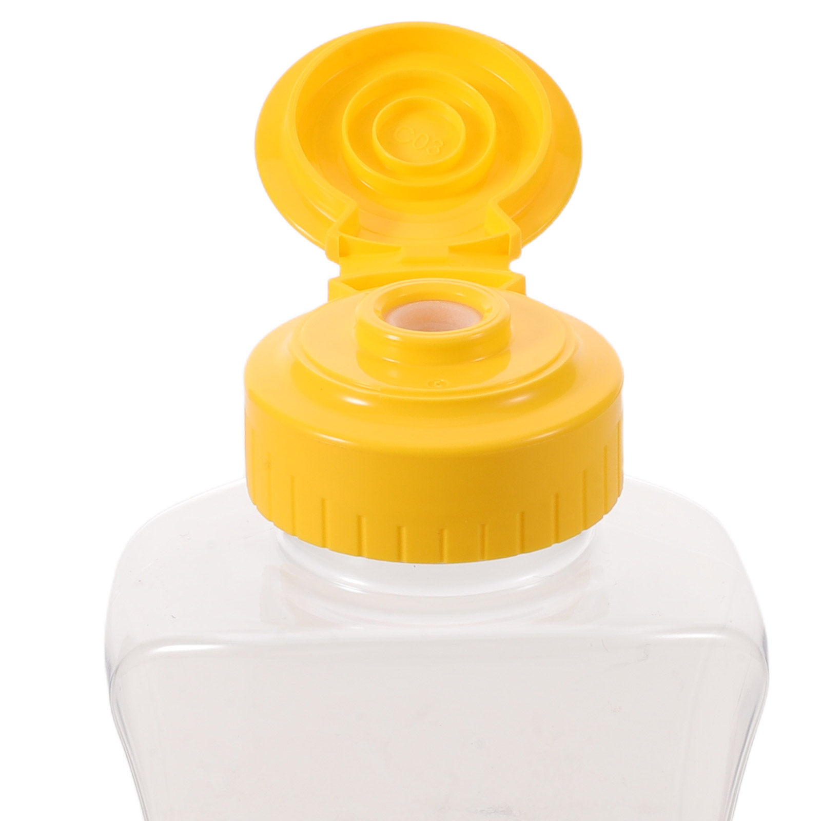 4個入りハニースクイーズボトル プラスチック製漏れ防止容器  - Reusable Bottle のレビューと価格