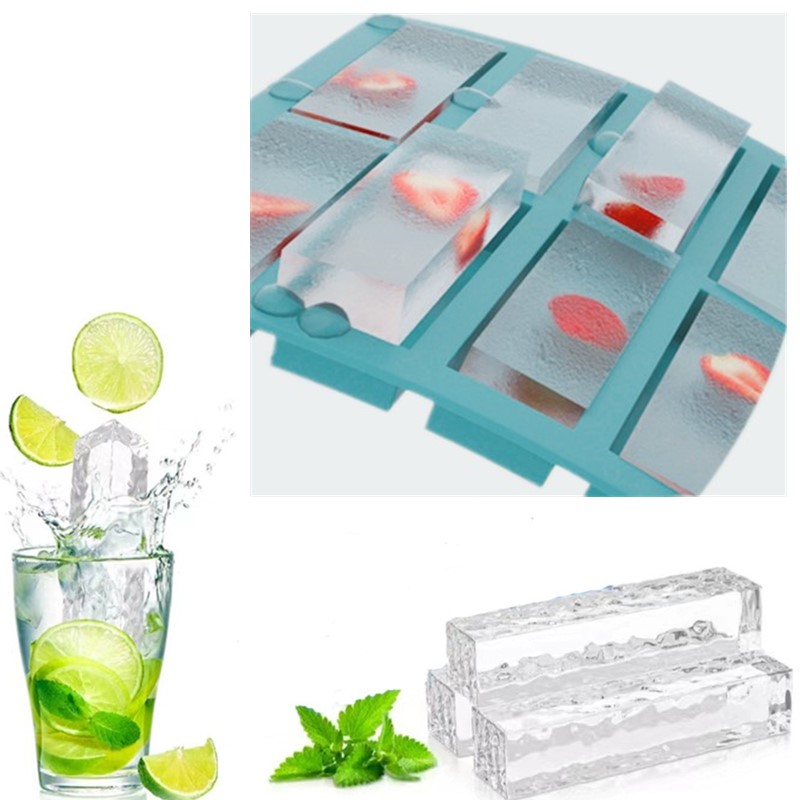 8個取り長方形シリコンケーキ型 ケーキベーキングパン プリン - Eco Soap のレビューと価格
