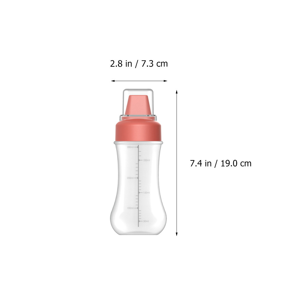 透明な5穴式の絞り出しボトル3個セット。ケチャップ、マスター - Reusable Bottle のレビューと価格