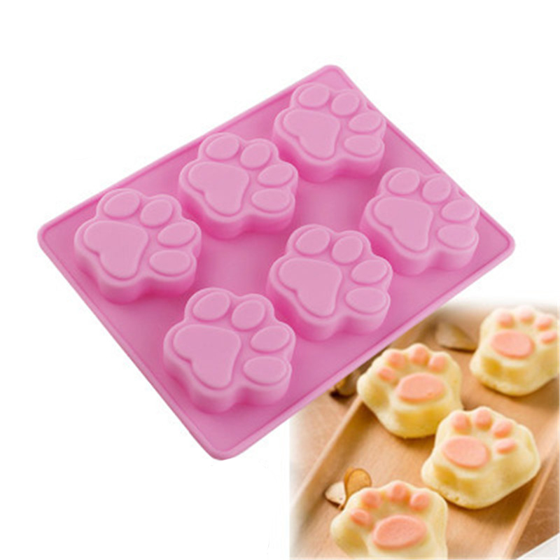猫の爪の形のチョコレートシリコーン型 DIY ベーキングケー - Eco Soap のレビューと価格