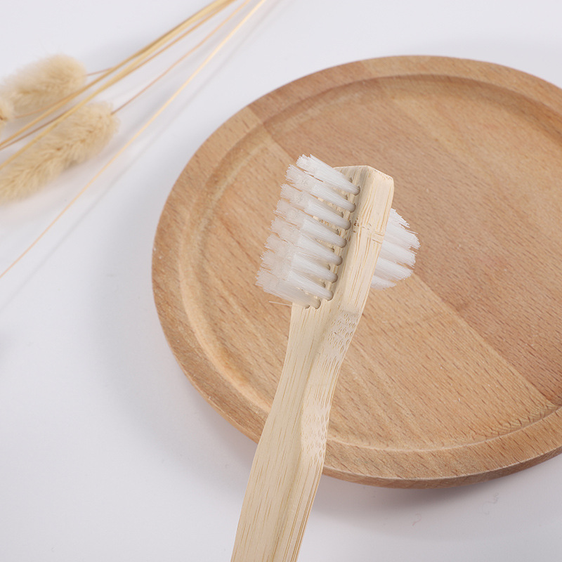30本セット 竹製ハンドル付き 歯科用ブラシ 両面タイプ 環 - Bamboo Toothbrush のレビューと価格