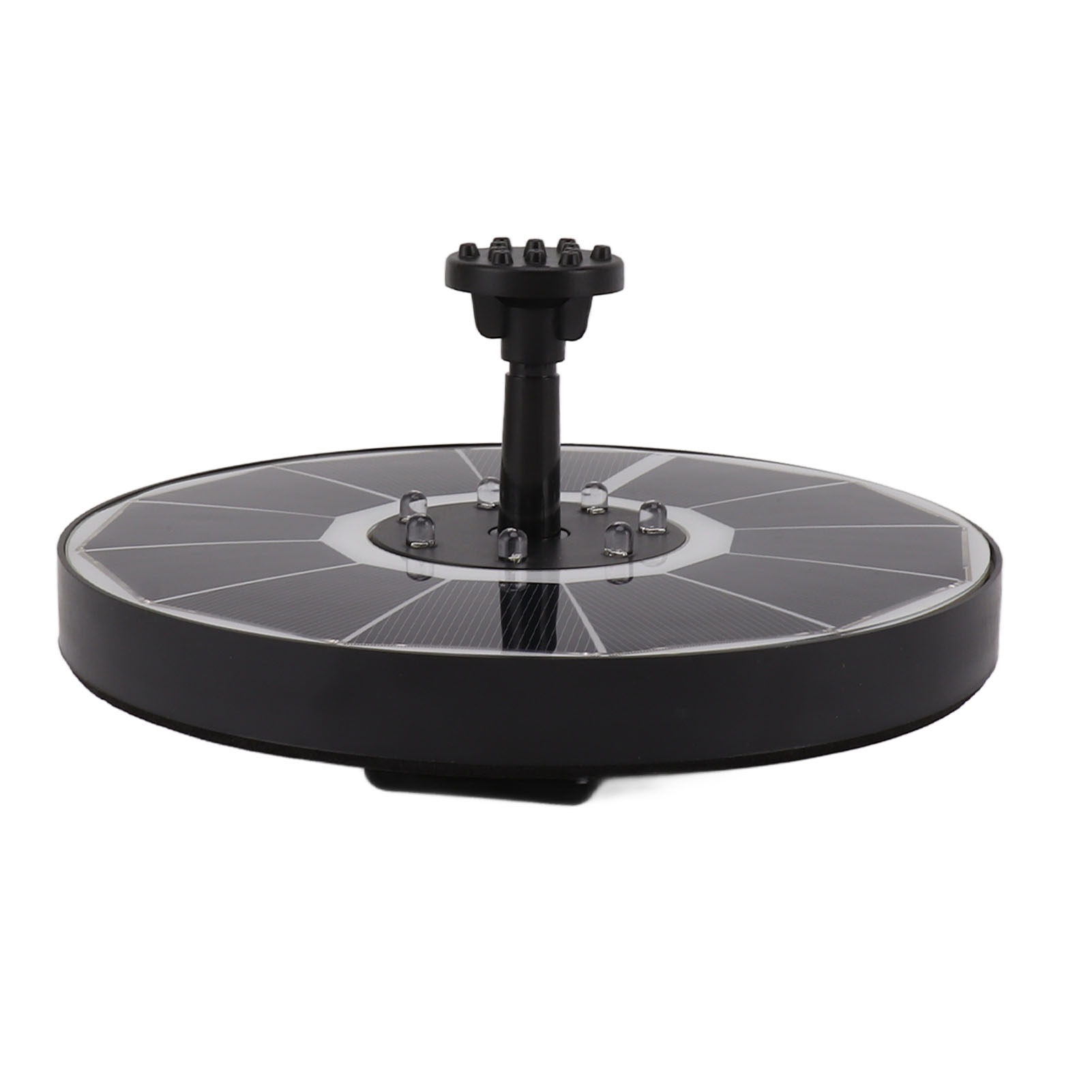 ソーラー噴水ライト 8ノズル 3.5W 900mAh カラフ - Solar Garden Light のレビューと価格