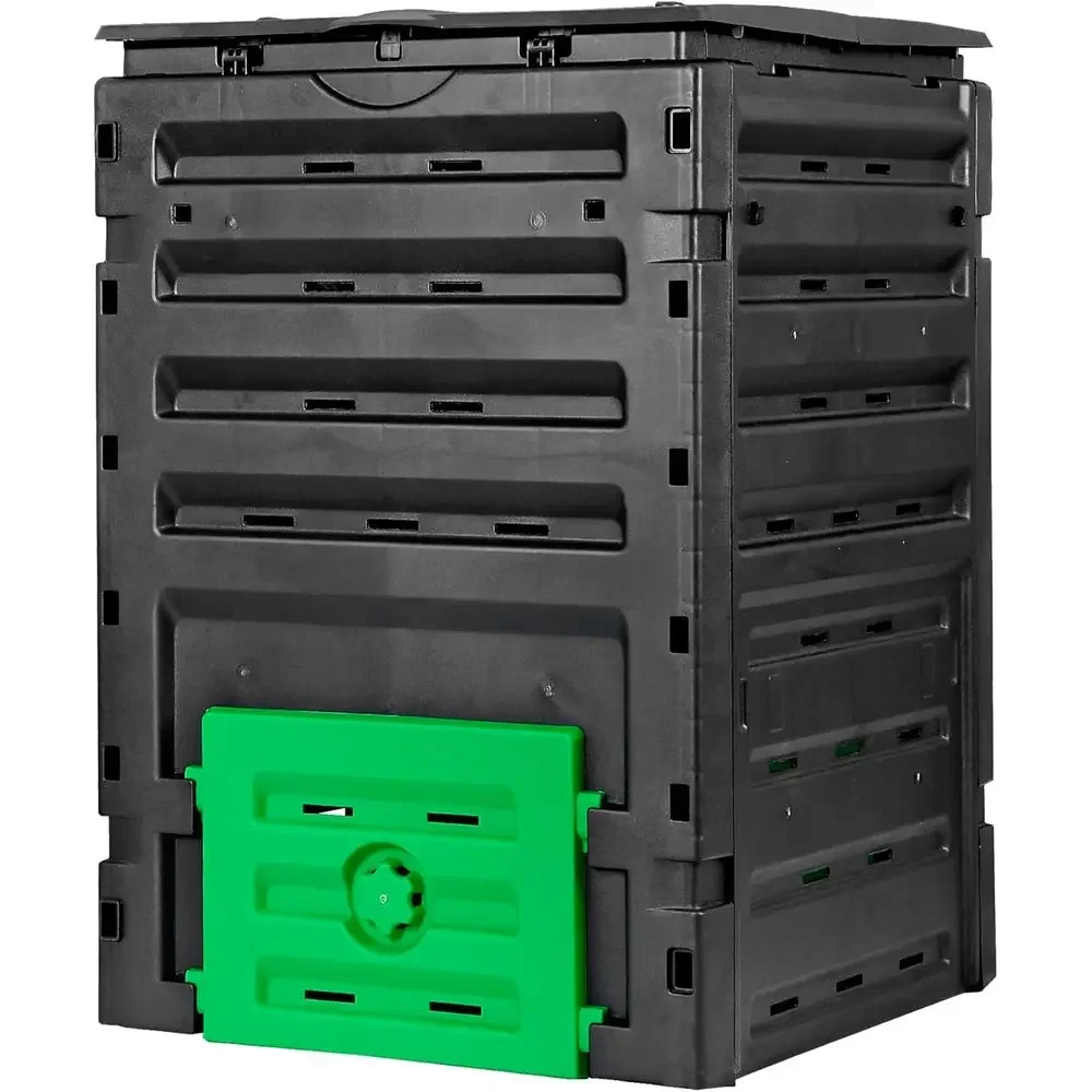 120ガロン容量のガーデンコンポストビン - 簡単組み立て、 - Compost Bin のレビューと価格